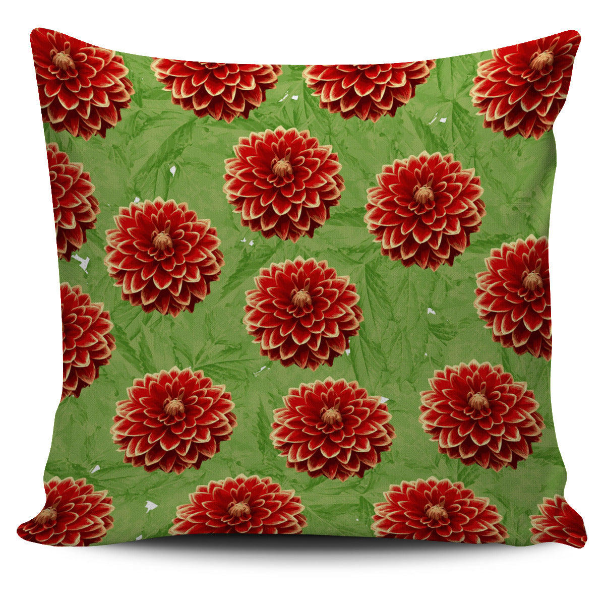 Dahlia Garden Pillow Cover