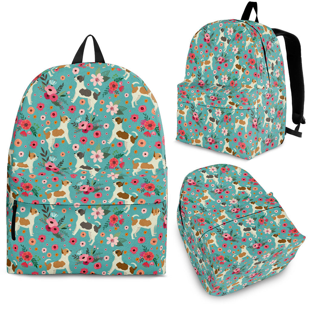 Chihuahua Flower Backpack