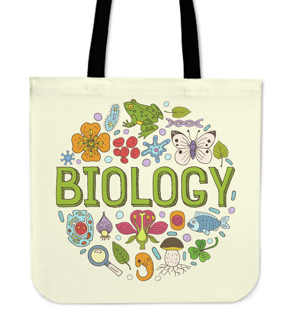 Biology Lovers Linen Tote Bag