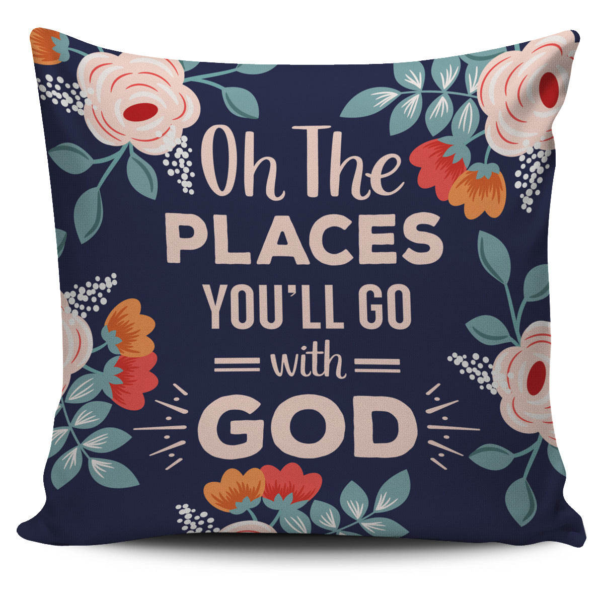 Places With God Pillow Cover