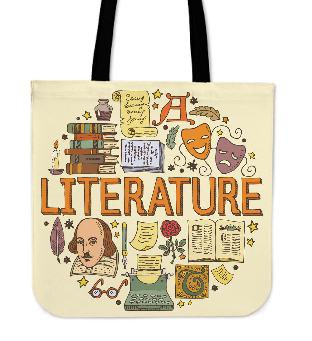 Literature Linen Tote Bag