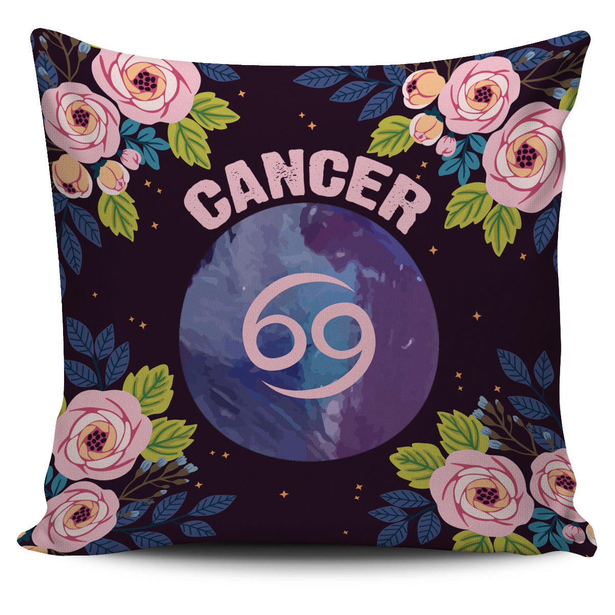 Cancer Vibes Pillow Cover