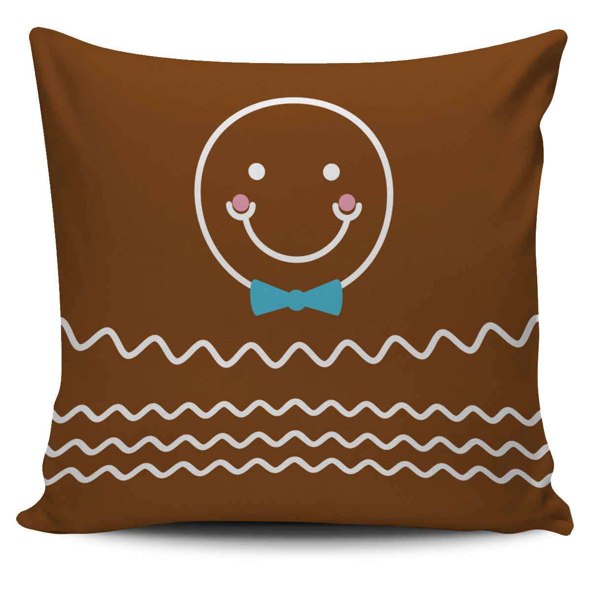 Gingerbread Man Christmas Pillow Cover