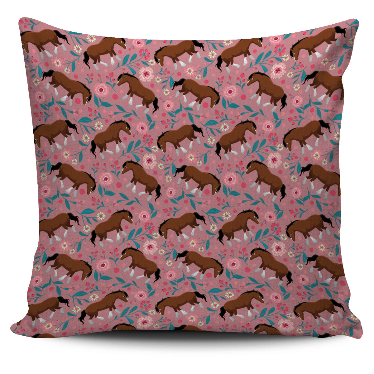Clydesdale Floral Pillow Cover