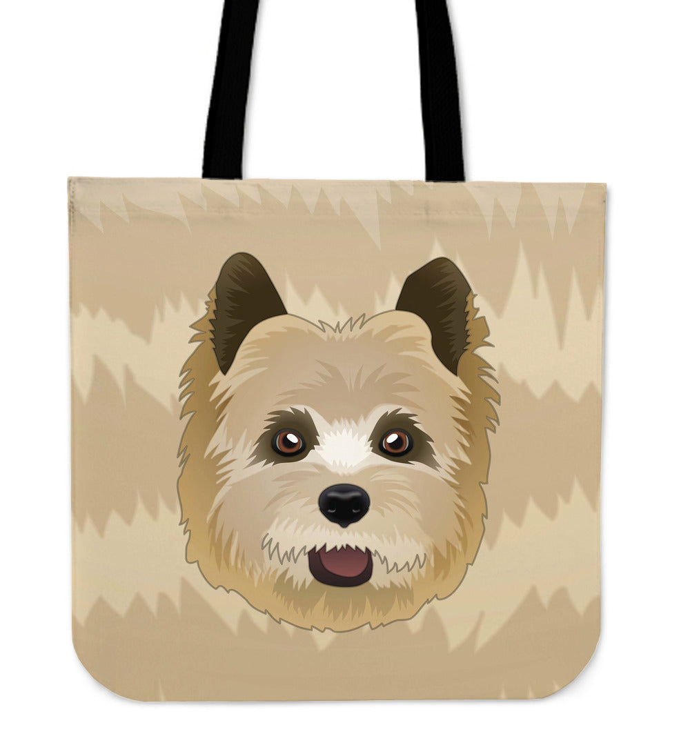 Real Cairn Terrier Cloth Tote Bag