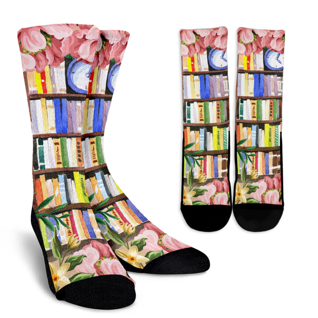 Cozy Library Nook Socks