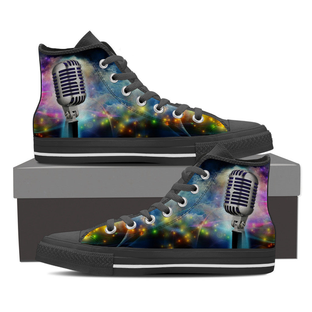 Singers Microphone Shoes