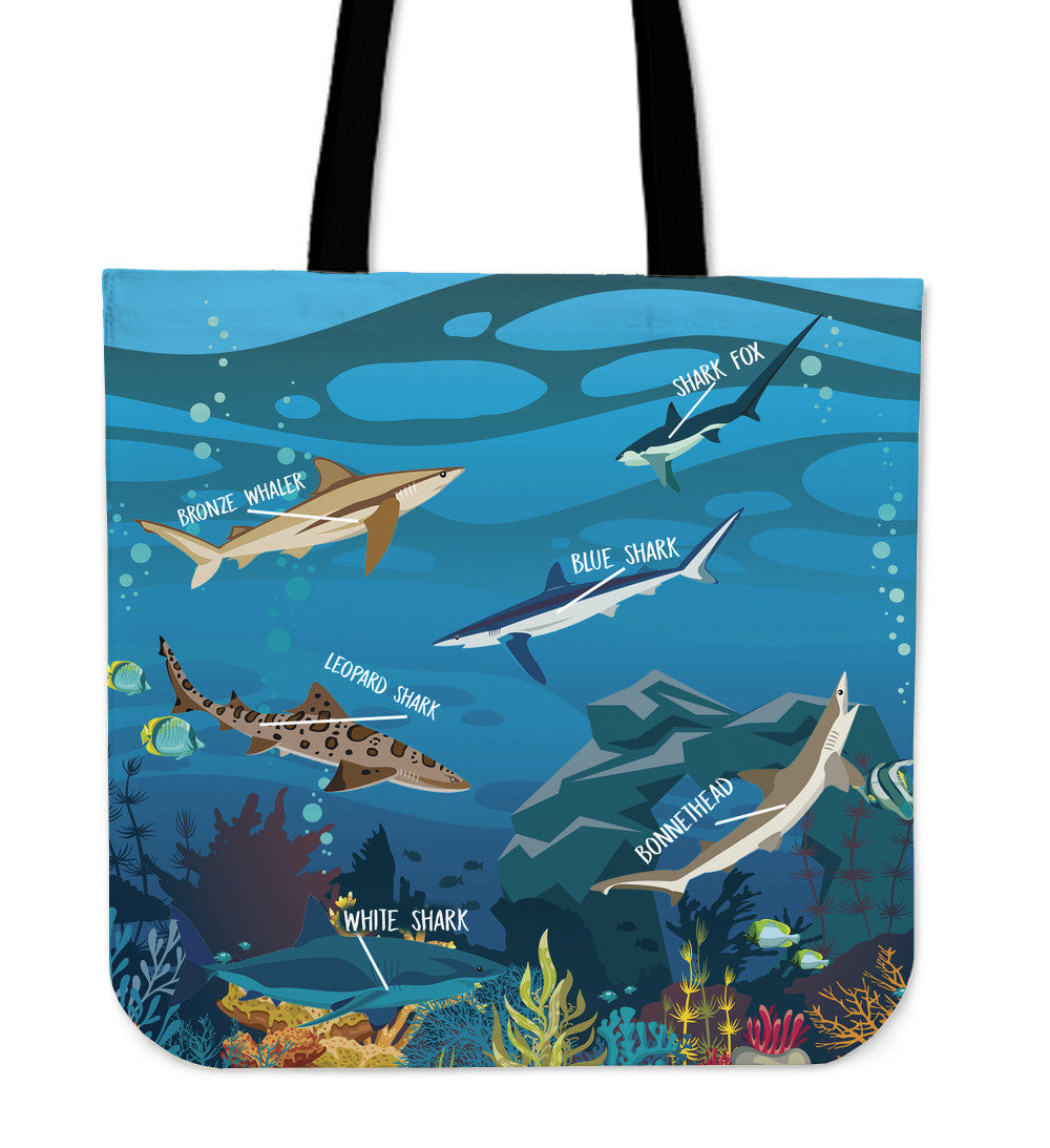 Shark Lovers Tote Bag