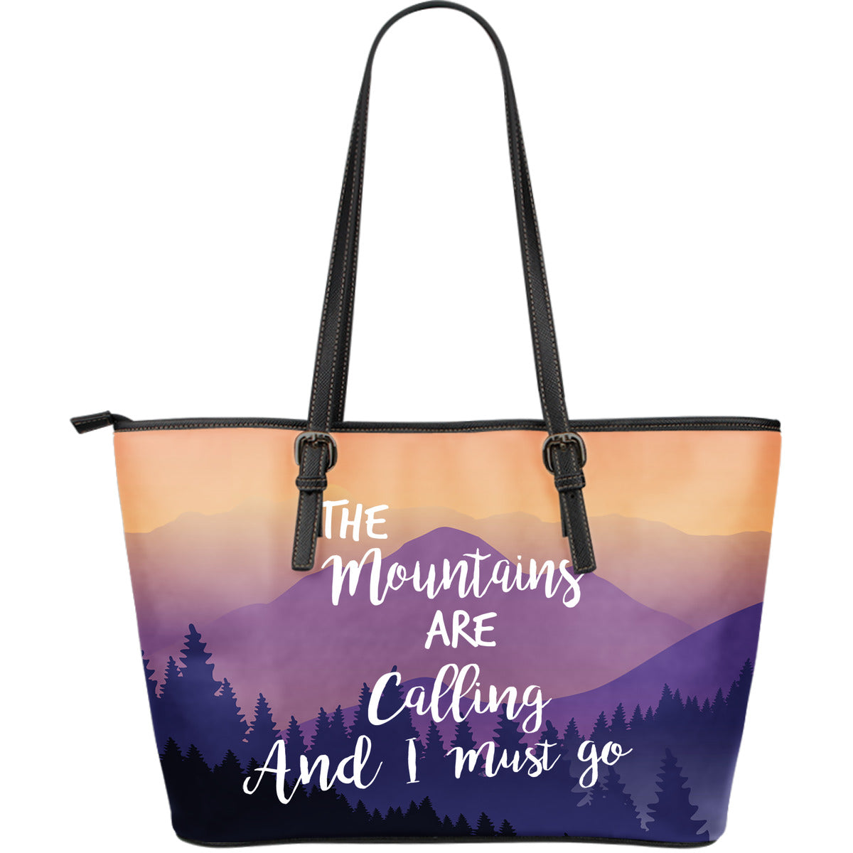 Mountains Are Calling Tote Bag