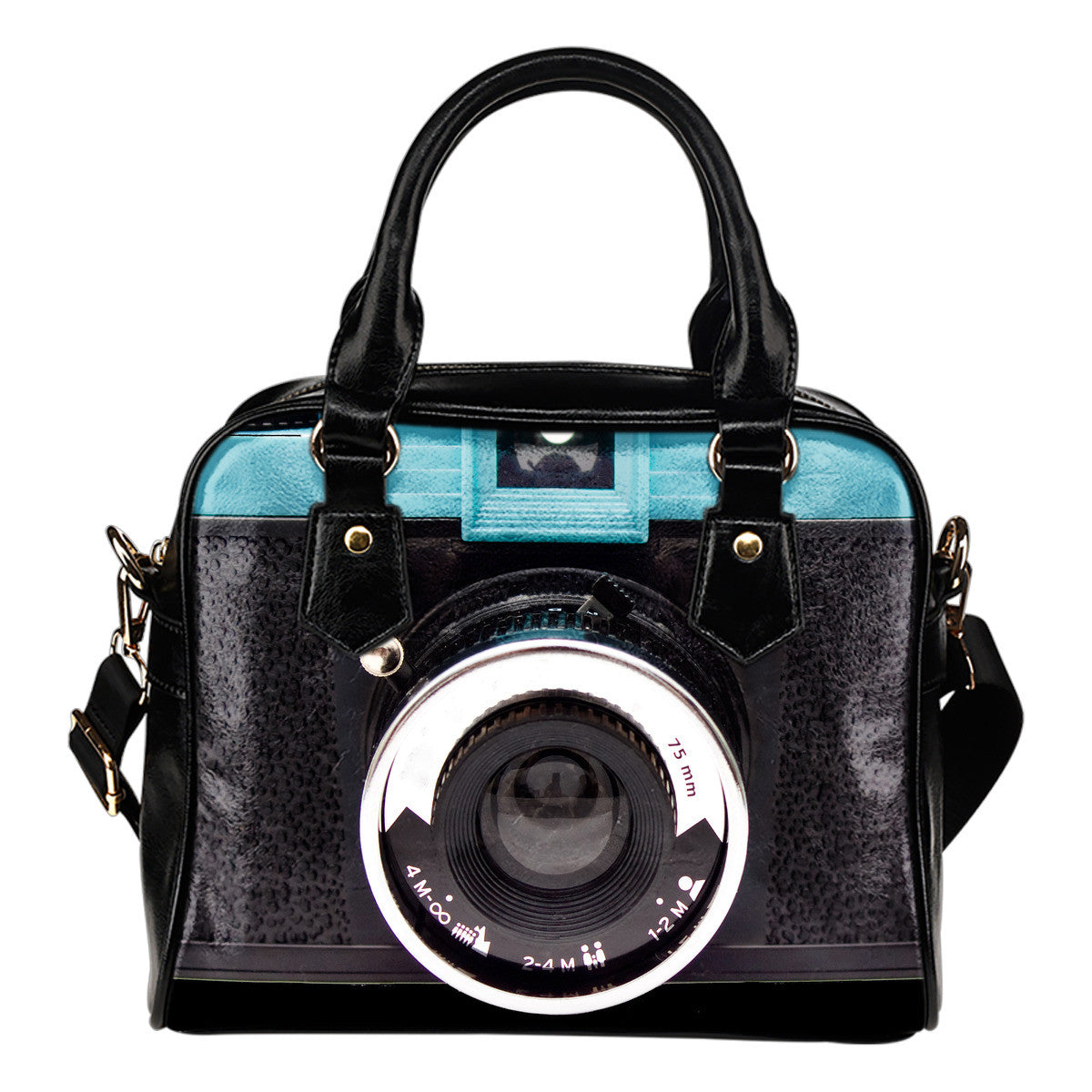 Buy QZUnique Women's PU Film Camera Shaped Snapshot Casual Cross Body  Shoulder Handbag Purse Black at Amazon.in
