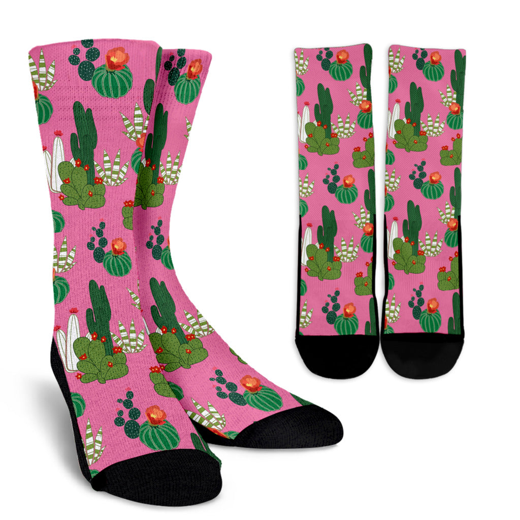 Succulent Cactus Socks