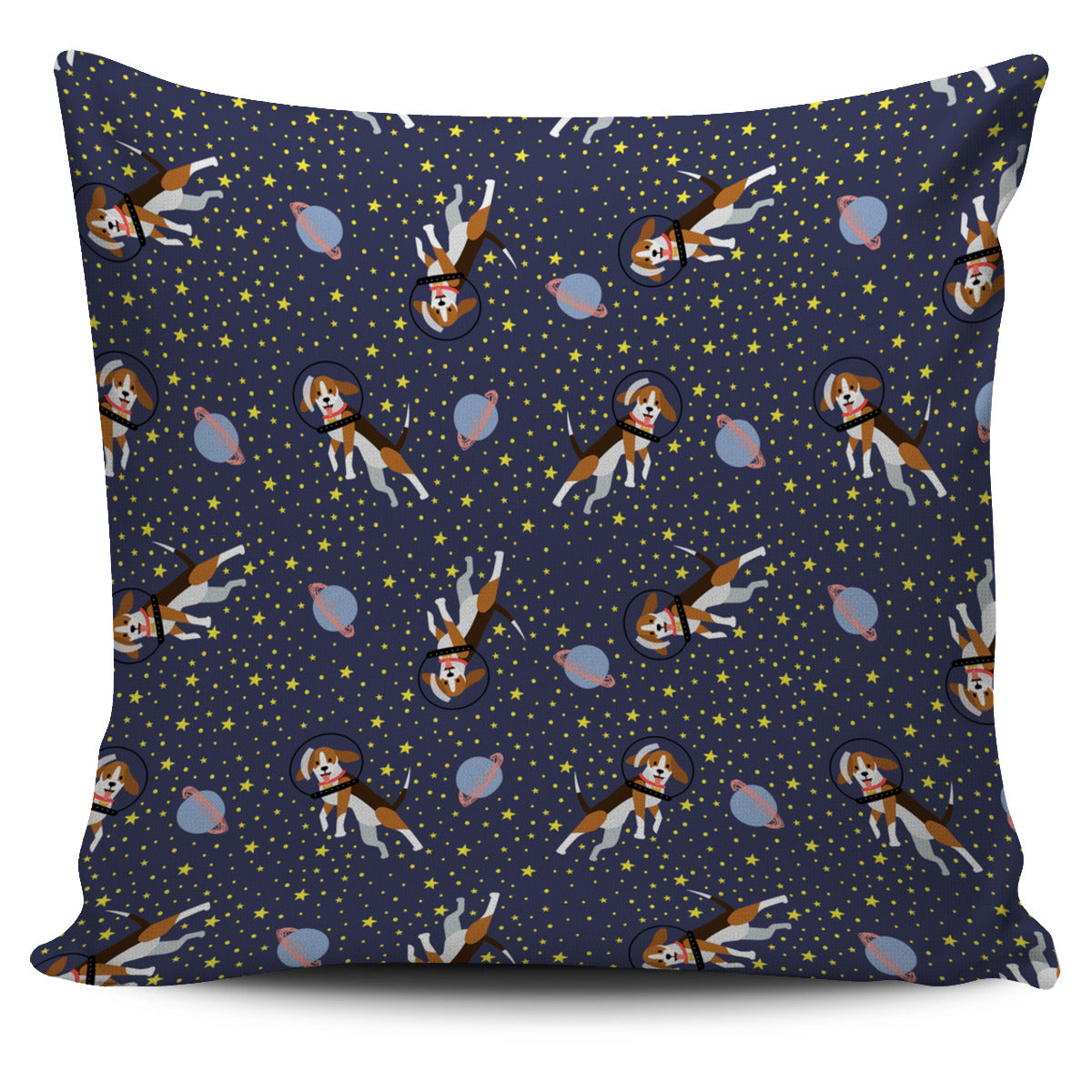 Space Beagle Pillow Cover