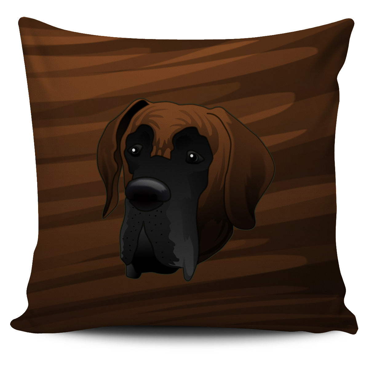 Real Great Dane Brindle Pillow Cover