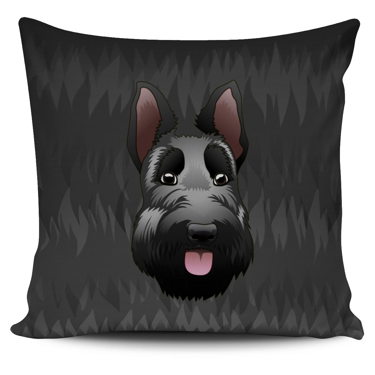 Real Scottish Terrier Pillow Cover
