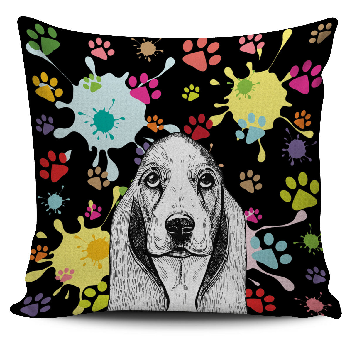 Artsy Hound Pillow Cover