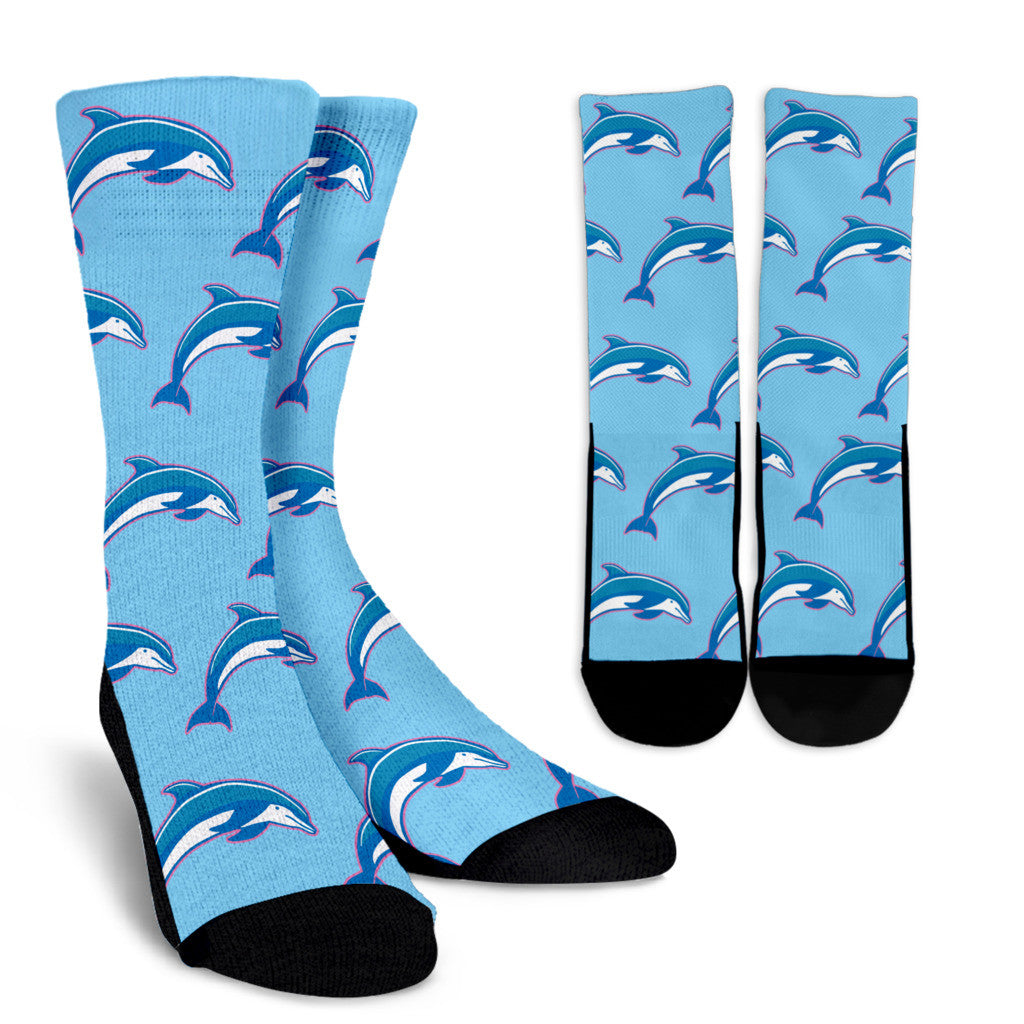 Dolphin Pattern Socks