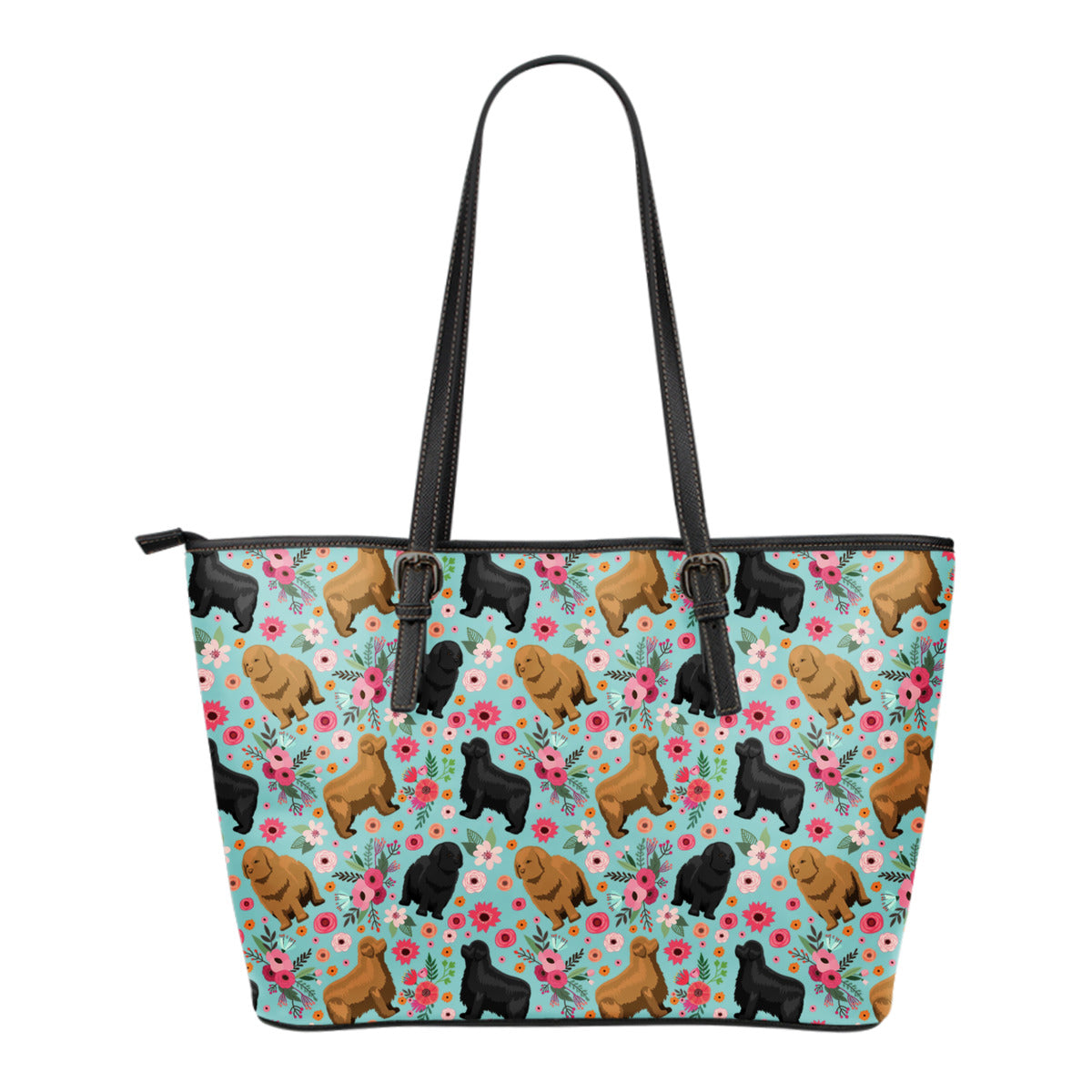 Newfoundland Flower Tote Bag