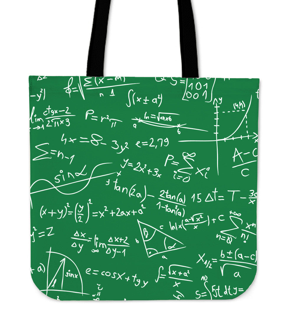 Math Formula Linen Tote