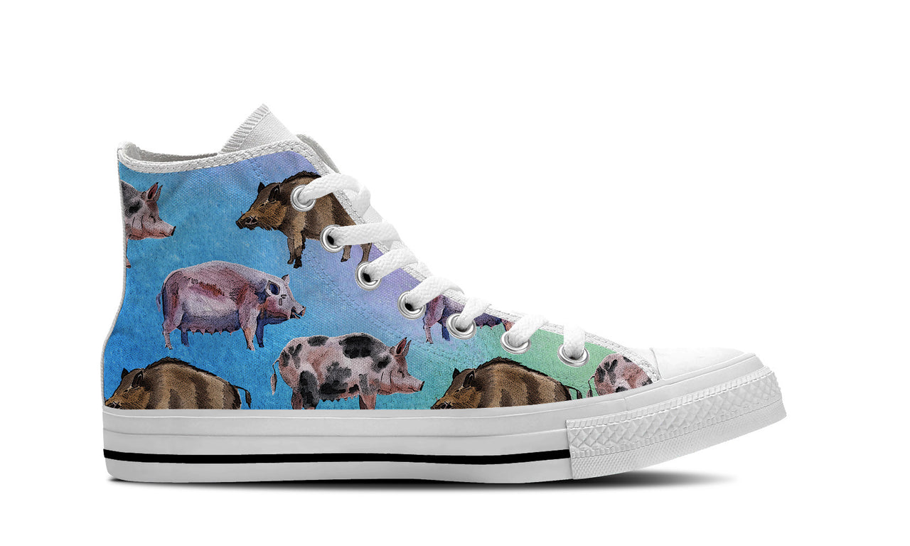 Pig Pattern Shoes
