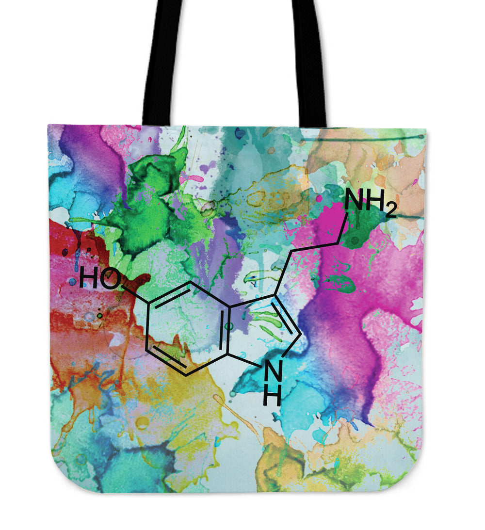 Serotonin Linen Tote Bag