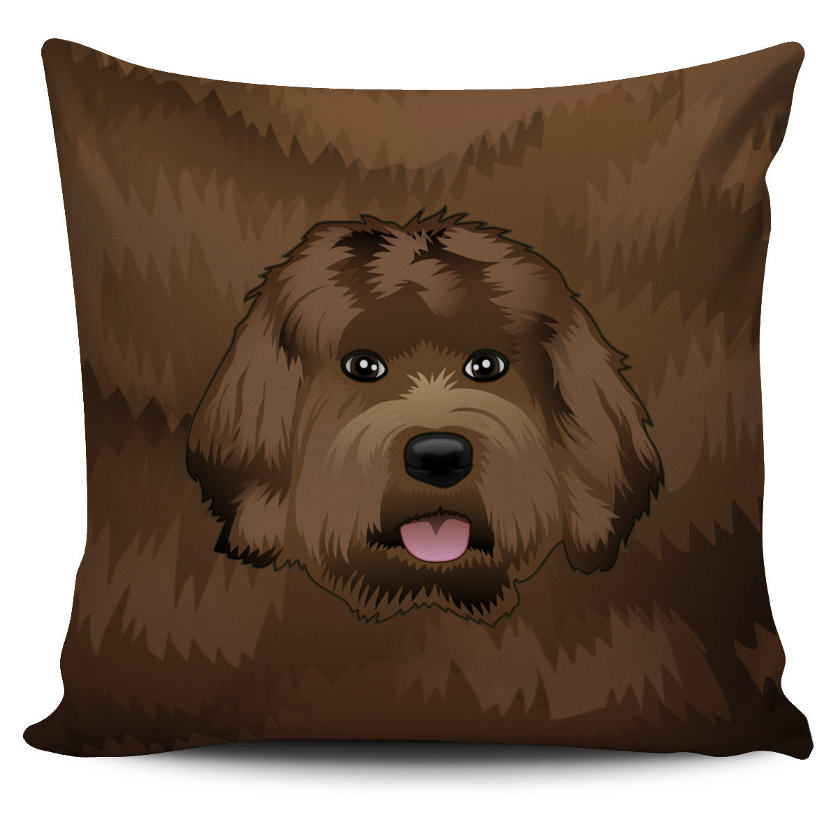 Real Labradoodle Pillow Cover