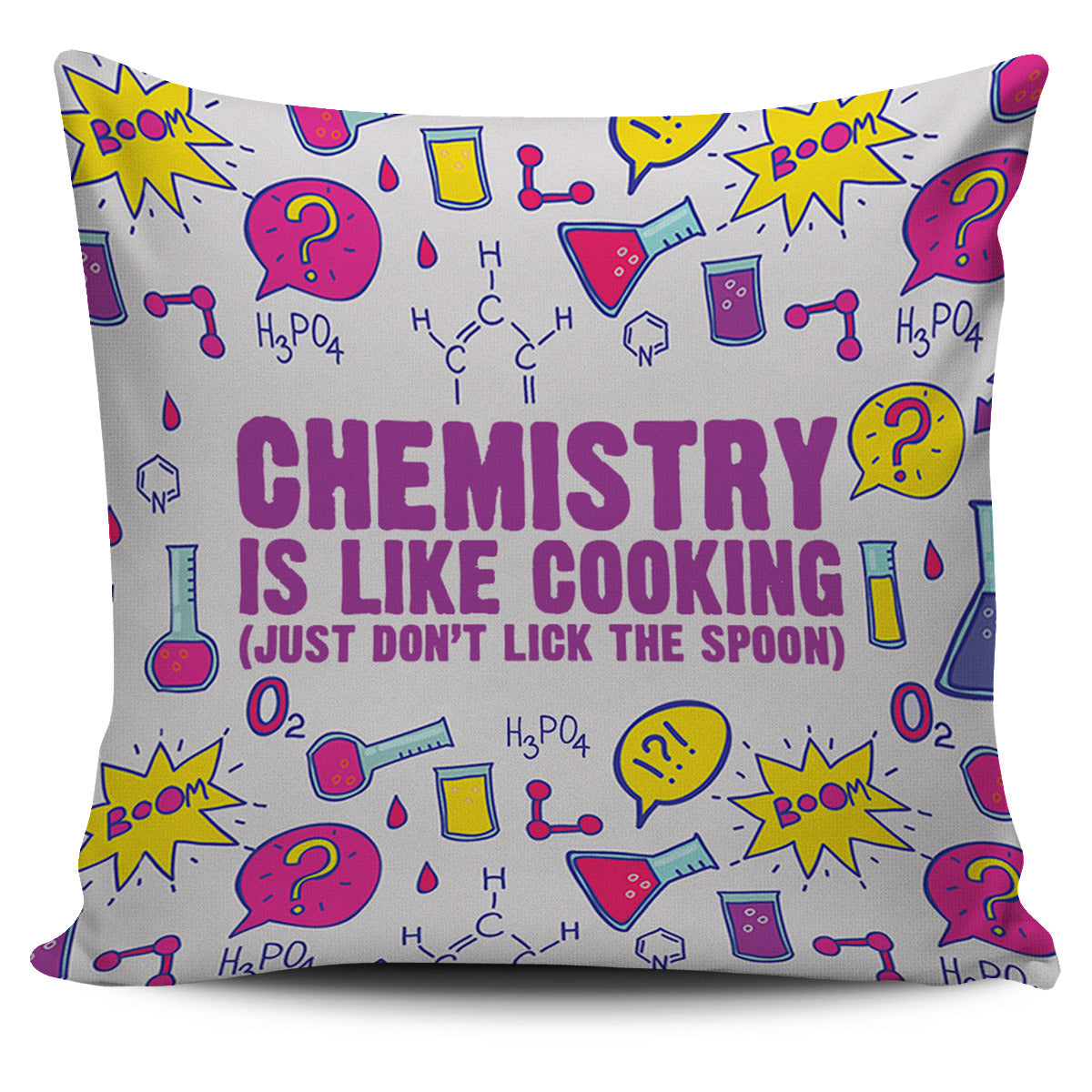 Chemistry Cooking Pillow Cover