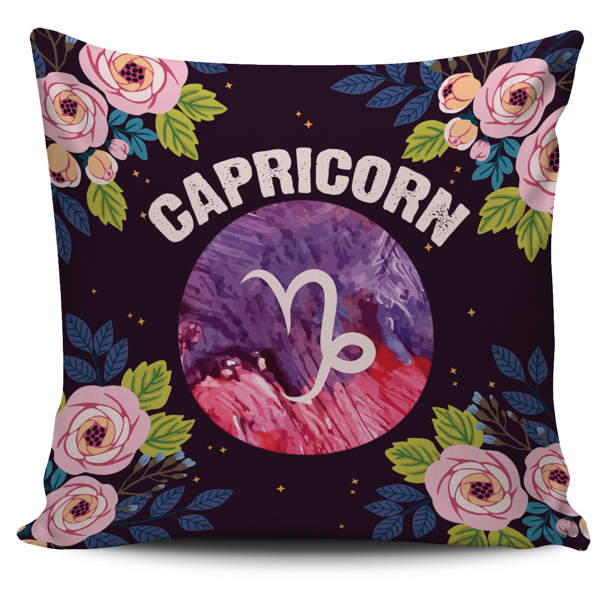Capricorn Vibes Pillow Cover
