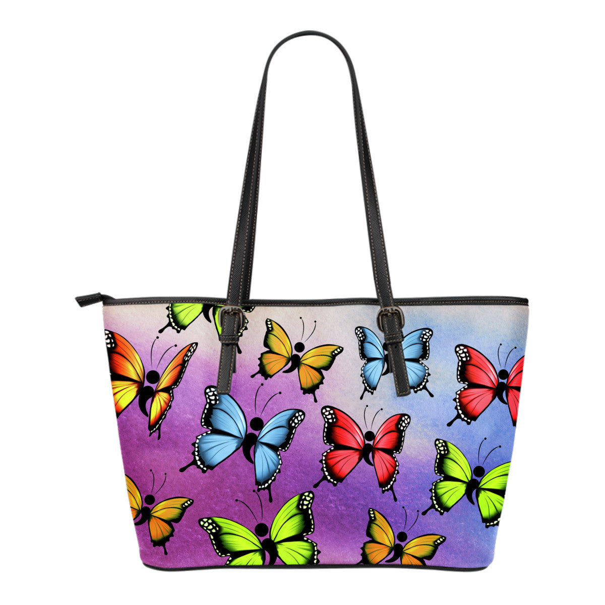 Semicolon Butterfly Tote Bag