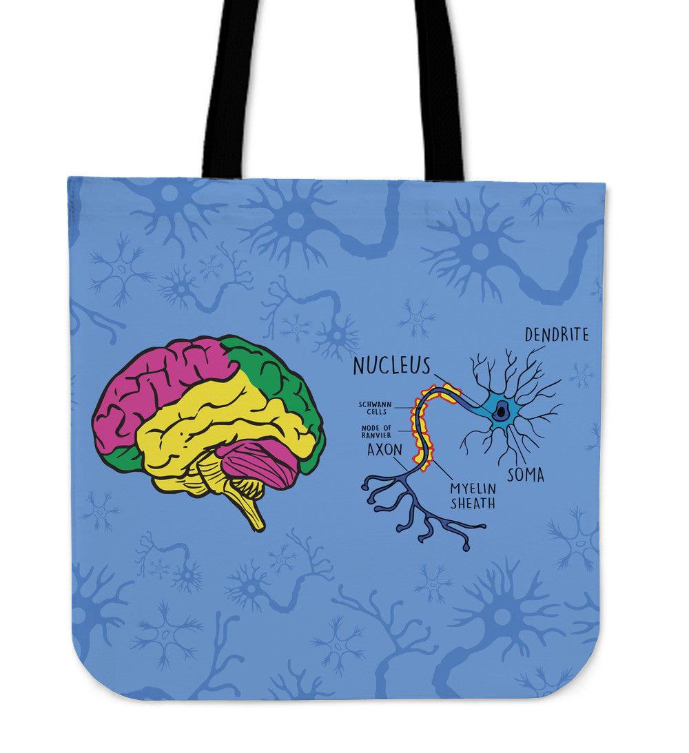 Neuroscience Linen Tote Bag