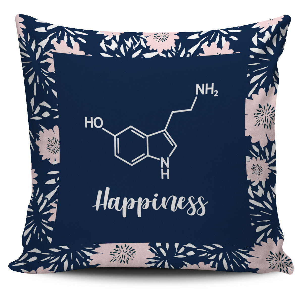 Floral Serotonin Pillow Cover