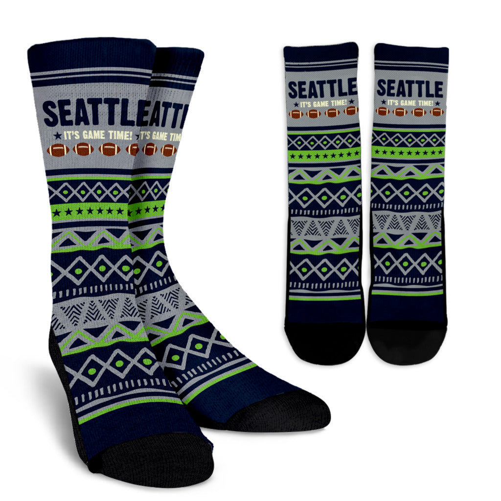 Seattle Football Socks