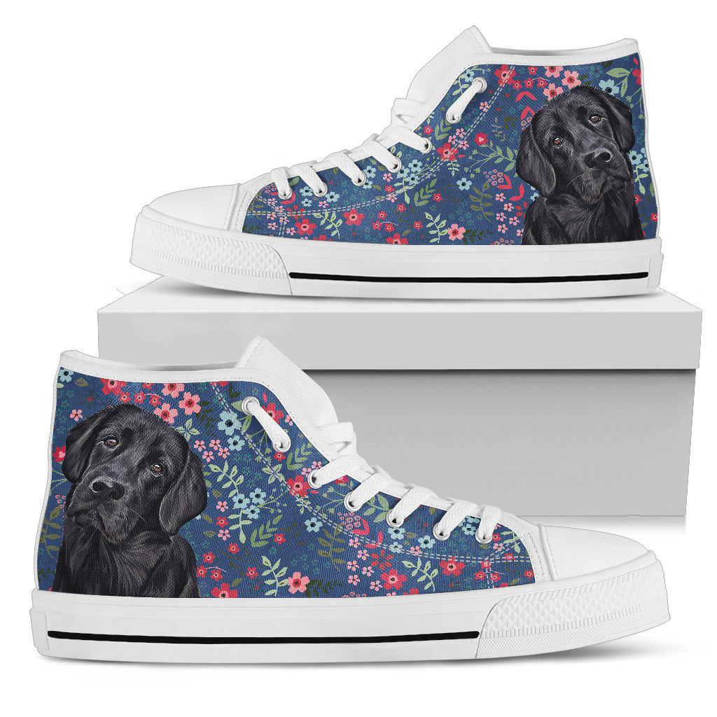 Black Lab Sweetheart Shoes