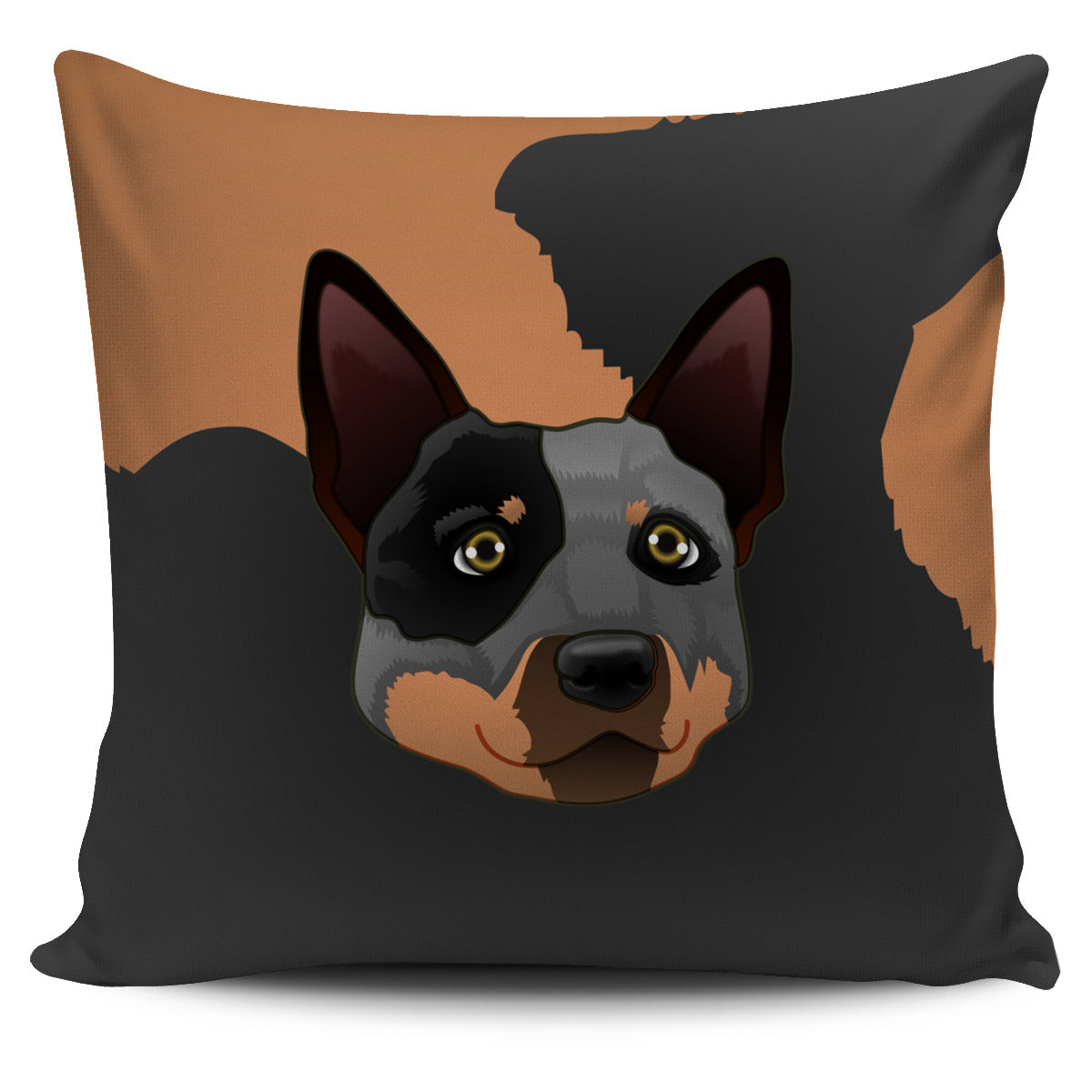 Real Australian Cattle Dog Pillow Cover