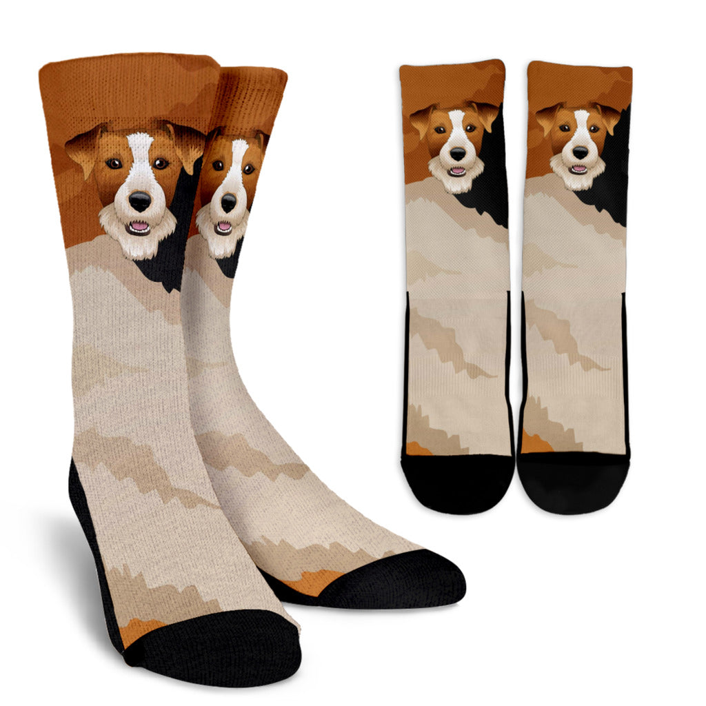 Real Fox Terrier Socks