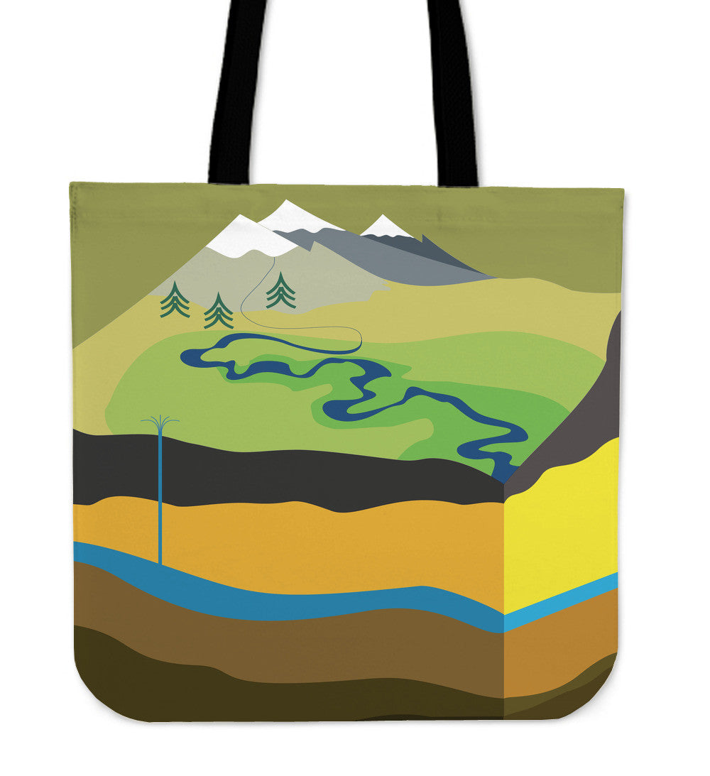 Geologist Linen Tote Bag