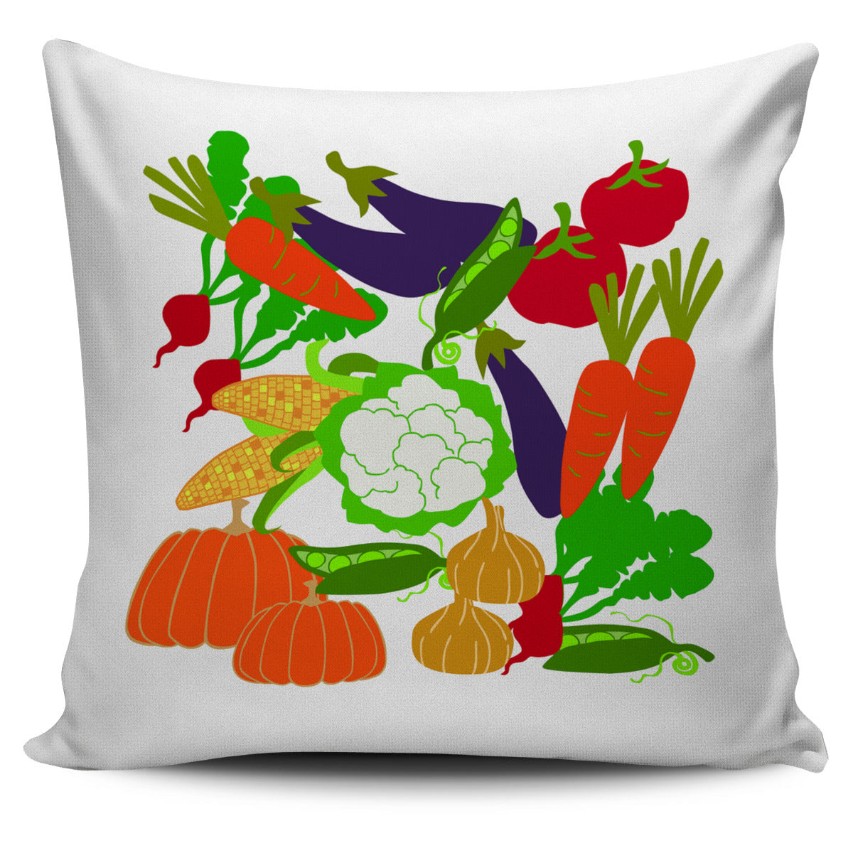 Vegetable Garden Pillow Cover