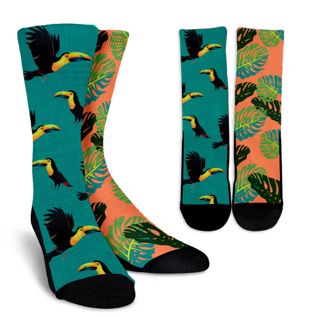 Tropical Bird Socks