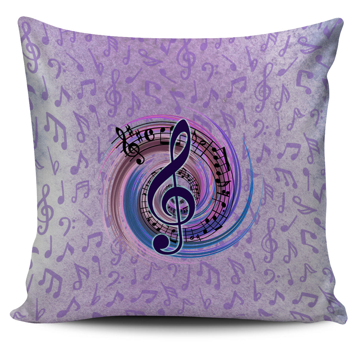 Magical Music Note Pillow Cover
