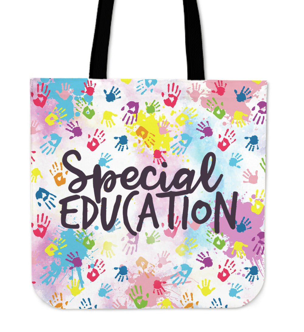 Special Education Linen Tote Bag