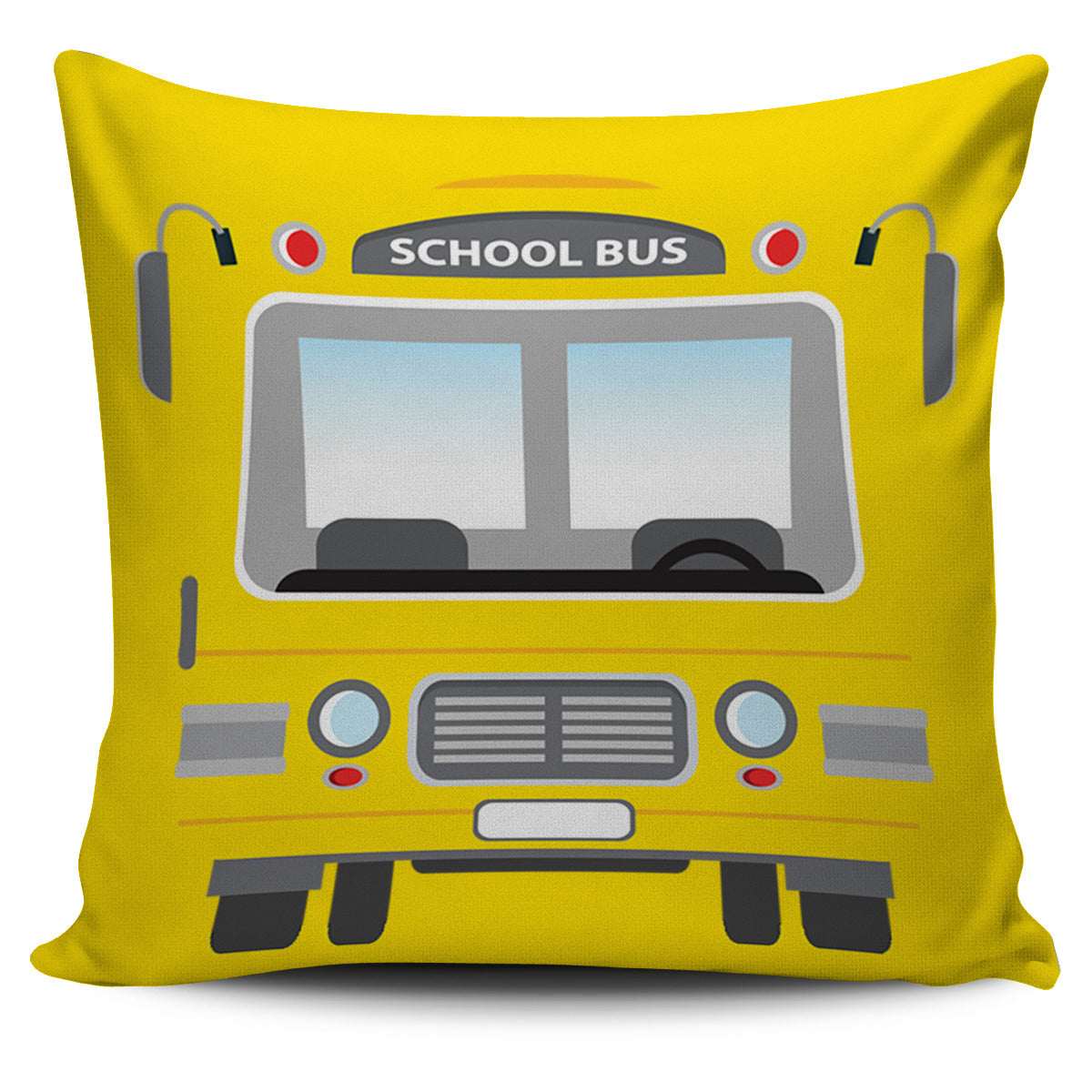 School Bus Driver Pillow Cover