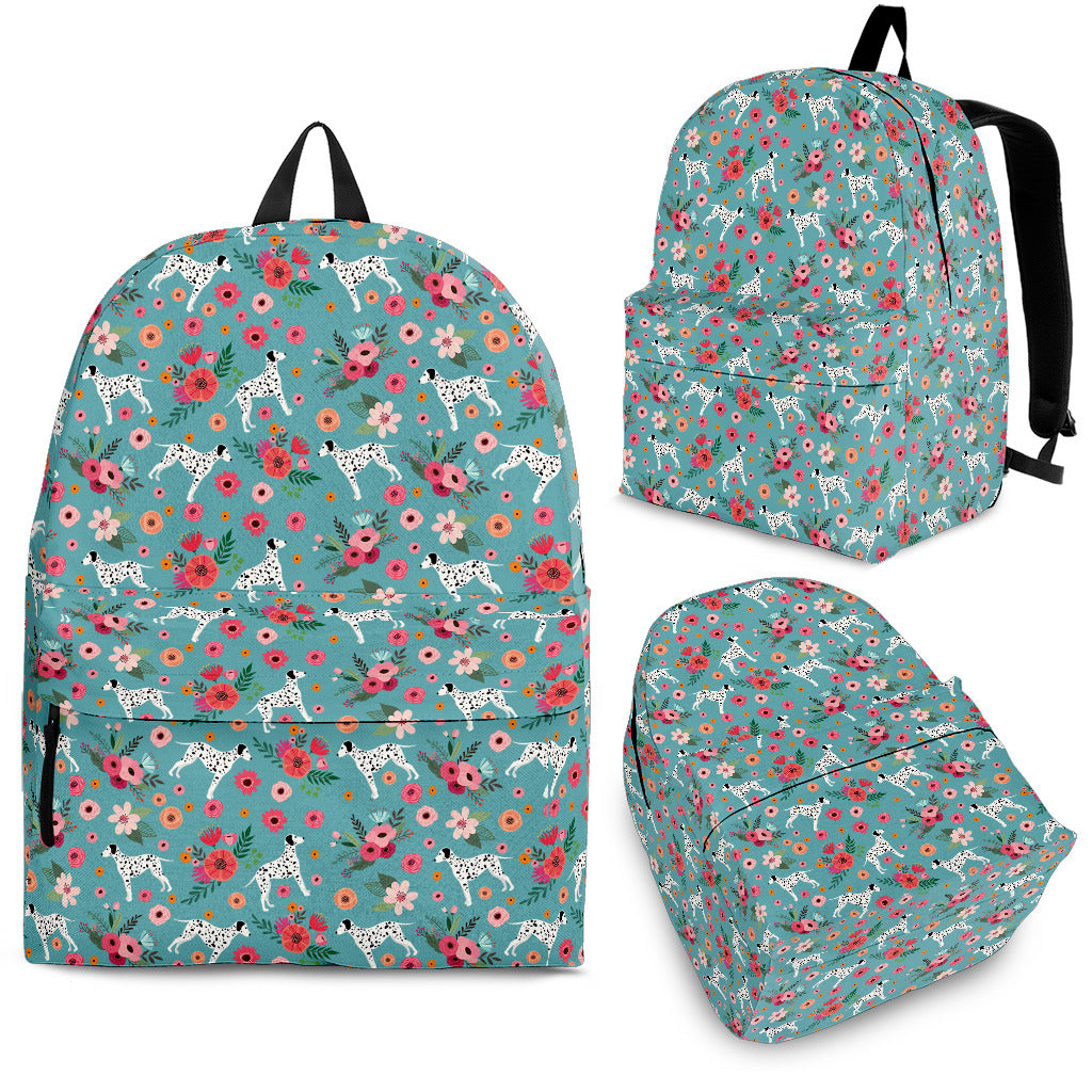 Dalmatian Flower Backpack