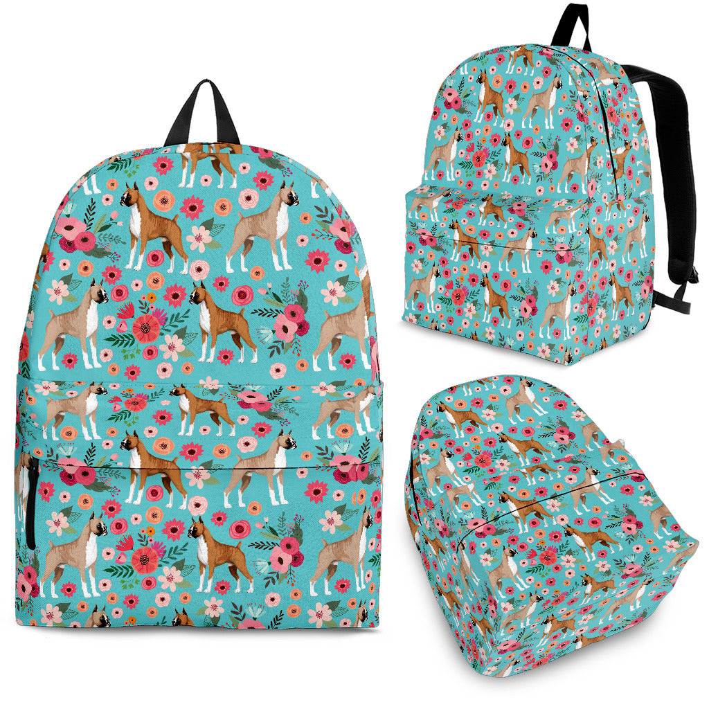 Boxer Floral Backpack