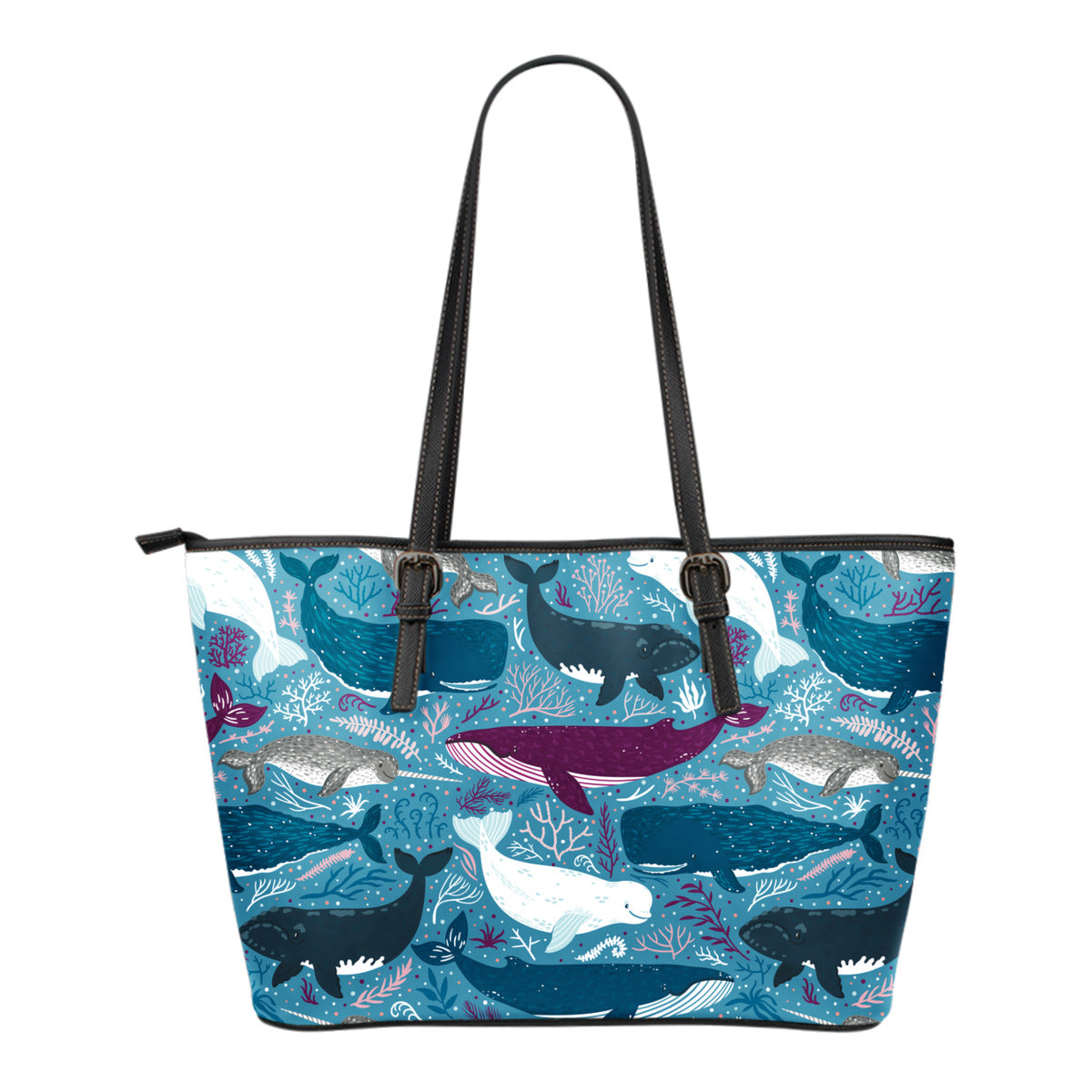 Whale Party Tote Bag