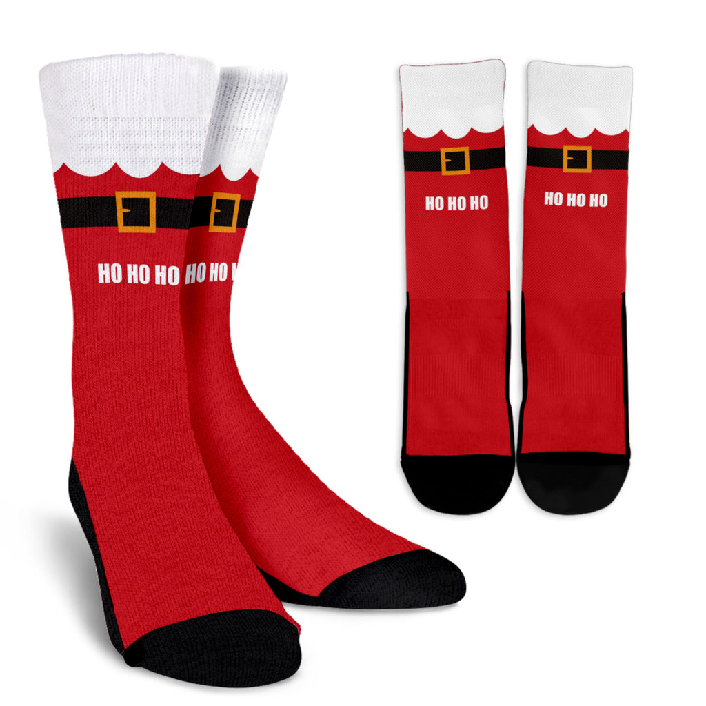 Santa Suit Christmas Socks