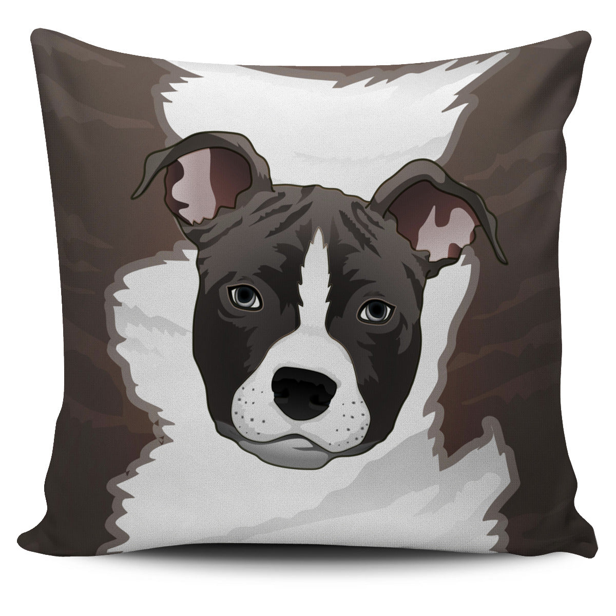 Real Pit Bull Pillow Cover