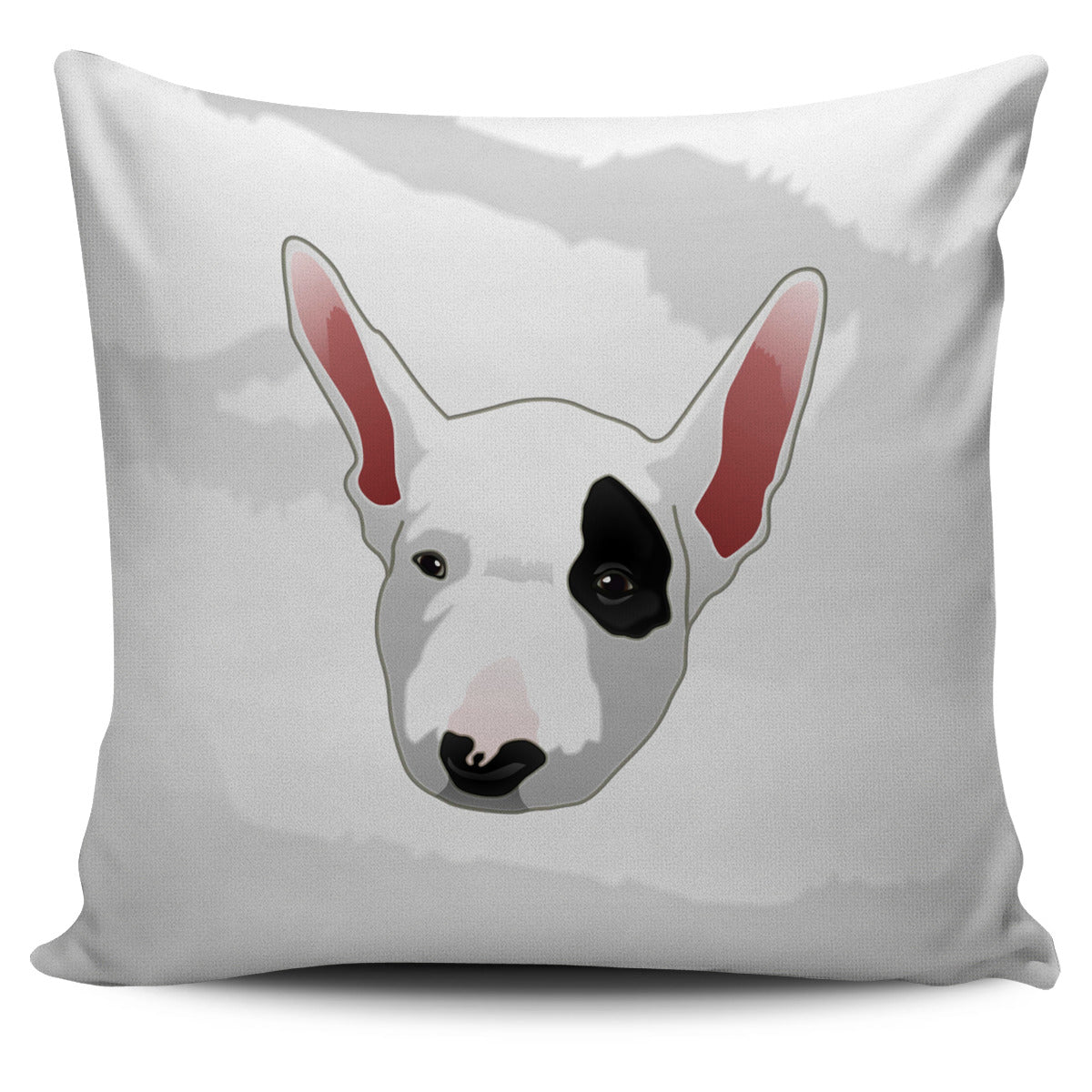 Real Bull Terrier Pillow Cover