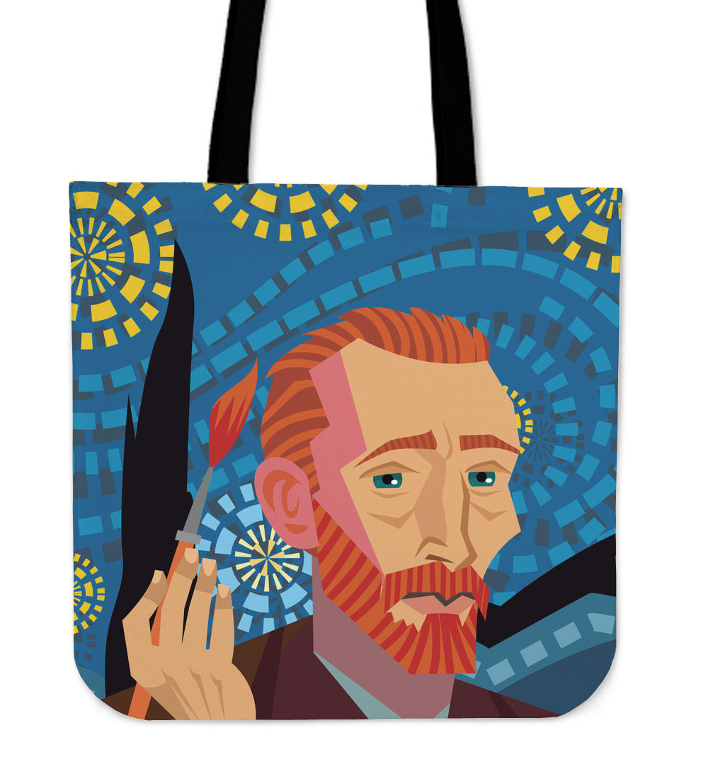 Vincent van Gogh Linen Tote Bag