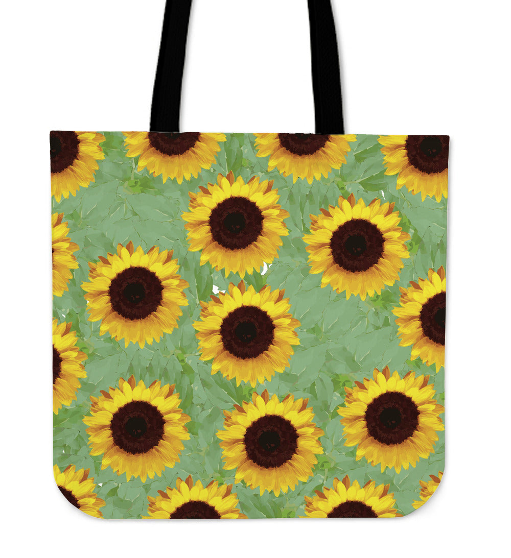 Sunflower Garden Cloth Tote Bag