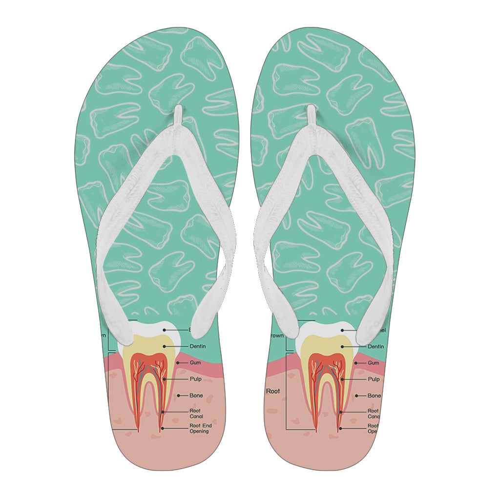 Dentist Diagram Flip Flops
