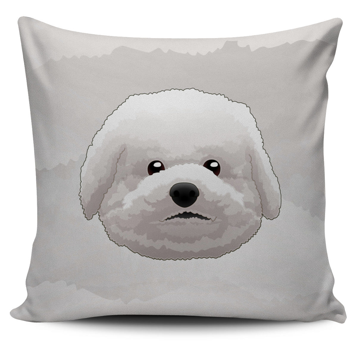Real Bichon Frise Pillow Cover